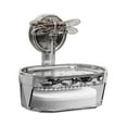 thumbnail image 3 of TISHITA Dragonfly Suction Cup Soap Box Sponge Holder Soap Container Soap Dish Soap Tray for Bath Bathtub Toilet Countertop Decorative gray, 3 of 8