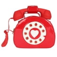 thumbnail image 1 of Bolso Cruzado Con Forma para Mujer Monederos Piel Sintética para Niña Dulce (rojo), 1 of 9