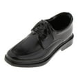thumbnail image 3 of Zapatos de vestir masculinos Zulema PU cuero Cabeza cuadrada Zapatos de figura de acción masculina, 3 of 8