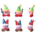 thumbnail image 4 of Peluche de la estrella del juego Kirby Kawaii, lindo muñeco de peluche suave con espada Marx de Meta Knight, regalo de Navidad para decoración de habitación de niñas, 4 of 5