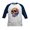 Navy/White, variant on CafePress - Vibrant Melting Skull Kids Baseball T Shirt - Kids Cotton Baseball Jersey, 3/4 Sleeve Shirt