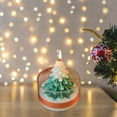 thumbnail image 5 of Mecorevxz Christmas Decorations Christmas Tree Shaped Candle with Glass Red White Green Xmas Wax Scented Candles for Winter Holiday Party Table Decor,Christmas Gifts(Green), 5 of 7