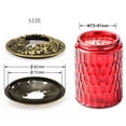 thumbnail image 5 of Topper Shade Jar Tapa Shade Sleeves para s La Se Derrita Uniformemente Y , 2.9-3.2 en Diámetro ( Colco  Velas Cortinas Mangas, 5 of 5