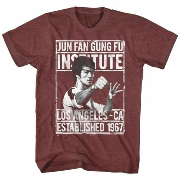 Bruce Lee Icons Institute2 Adult Short Sleeve T Shirt