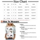 thumbnail image 3 of Camiseta suelta estampada a la moda para mujer, blusa de mangas 3/4, cuello redondo, camisetas informales Pompotops FGAJ12220, 3 of 5