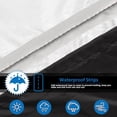 thumbnail image 2 of Winzwon Patio Furniture Covers Waterproof, Patio Table Cover Rectangle Outdoor 118" L x 118" W x 38" H 420D Oxford Fabric Dustproof with Storage Bag, 2 of 9
