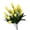 Yellow, variant on JHyouerji Artificial Flowers Blue Silk Fake Flowers for DIY Wedding Bridal Bouquets Centerpieces Arrangements Party Home Decorations