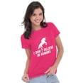 thumbnail image 4 of I Dont Believe in Humans Unicorn Womens Fitted Plus Size Graphic Tee Brisco Brands 2X, 4 of 5