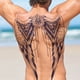 thumbnail image 4 of (Espalda Completa 18) (D) 1 Uds. Etiqueta Engomada Del Tatuaje La Espalda Completa Del Jugo Ángel 480*340mm Pegatina Del Tatuaje Del Cuerpo, 4 of 9