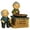Cooking, variant on Romantics Old Couple Resins Figurine Home Decors for Wedding Anniversary Gift