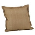 thumbnail image 1 of SARO LIFESTYLE Celena Collection Whip Stitched Flange Design Down Filled Throw Pillow, 20", Natural, 1 of 1