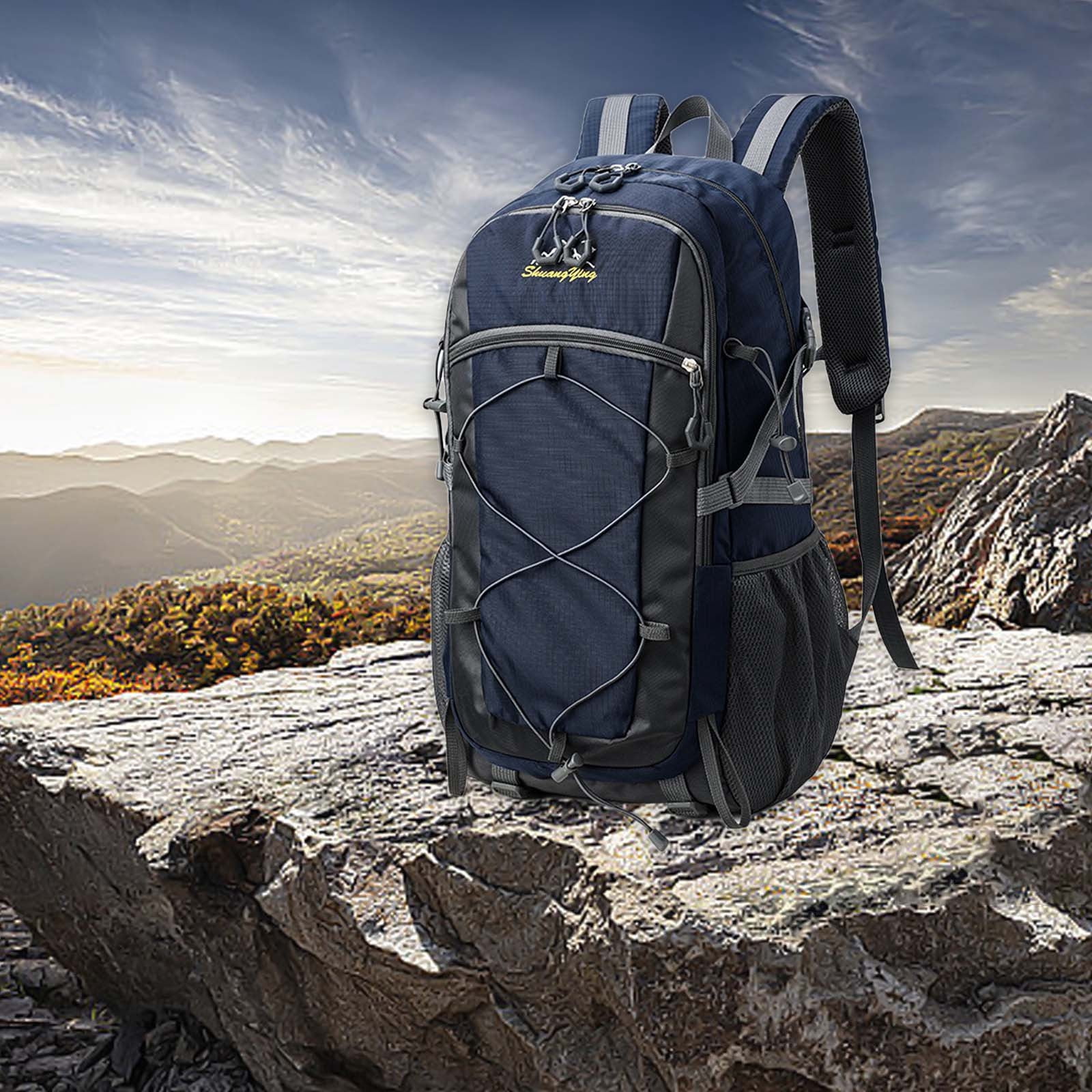 Foldable Hiking Backpack for Women Men Packable Camping Backpack 40L 40L Foldable Hiking Backpack for Women Men Lightweight  main image 3
