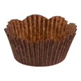 thumbnail image 2 of Cupcake Liner Paper 2 oz Brown Petal - 2"Dia x 1 1/4"H 10000 Per Case, 2 of 2