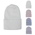 thumbnail image 4 of Soft Cotton Headwrap Newborn Hospital Cap Infant Striped Fetal Hat Baby Boy Girl Hat Beanie Hat GRAY, 4 of 8