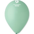 thumbnail image 2 of Gemar - 12 Aquamarine Latex Balloons #050 (50pcs), 2 of 2