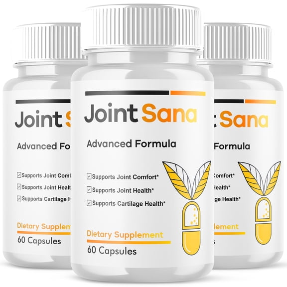 Joint Sana Pills Advanced Mobility Support Supplement JointSana 180 Capsules