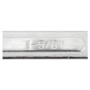 Performance Tool W345B 1-5/8 in. Combination Wrench, Drop-Forged Chrome Alloy Steel, Satin Chrome Finish, Rounded Box End