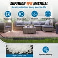 thumbnail image 5 of VEVOR Drop Over Cable Cover Ramp, 2,000 lbs/axle Load Capacity, Heavy Duty TPR Cable Hose Protector Ramp, Floor Cord Cover for High Walking Traffic Areas Indoor Outdoor Home Office Warehouse School, 5 of 10