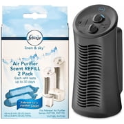 Febreze Mini Tower Air Purifier, Linen & Sky Scent