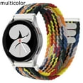 thumbnail image 7 of SOLOLUP (1/3Pack) 20mm 22mm Braided Nylon Bands for Samsung Galaxy Watch 5 4 Band 44mm 40mm/Classic 46mm 42mm/Active 2 3, Velcro Nylon Loop Wristband Strap for Samsung Watch 5 pro 45mm/3/Gear s3 bands, 7 of 7