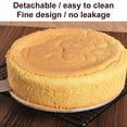 thumbnail image 4 of Cheese Cake Mold Aluminium Alloy Non-stick Pan Mousse Baking Mould with Removable Bottom  6 Inches, 4 of 10