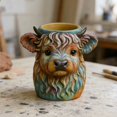 thumbnail image 4 of zhangmingg Cow Silicone for Resin Casting Concrete Candle Holder Jewelry Trinket Storage Container DIY Craft Making, 4 of 7