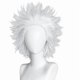 thumbnail image 1 of wonima44 Aldult White Cosplay Wig Short Straight Synthetic Halloween Costume Party Wig, 1 of 1