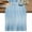 Grayish Blue, variant on Turquoise Table Runner, Modern Abstract Art Ombre Striped Washable Cotton Linen Table Runners 36 Inches Long, Dresser Scarf Runner for Nightstand/End Tables/Round Tables 13''x36''