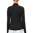 thumbnail image 6 of Ailaofu Women's Long Sleeve Shirts with Thumb Holes Athletic Workout Hiking Running Shirt 1/4 Zip Pullove, 6 of 6