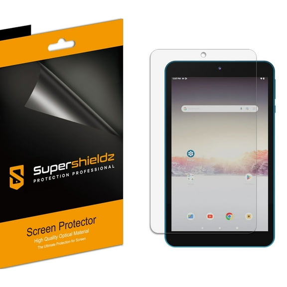 (3 Pack) Supershieldz Designed for Gateway 8 inch Tablet (GATM10822) Screen Protector, High Definition Clear Shield (PET)