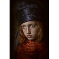 thumbnail image 2 of Kayen-Mouthaan, Carola 11x14 Black Ornate Wood Framed with Double Matting Museum Art Print Titled - Old Fashion Boy, 2 of 4