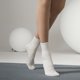 thumbnail image 4 of 3 pares de calcetines de yoga, calcetines de verano para pilates, antideslizantes, profesionales, de tubo medio, para mujer, para deportes y fitness, 4 of 5