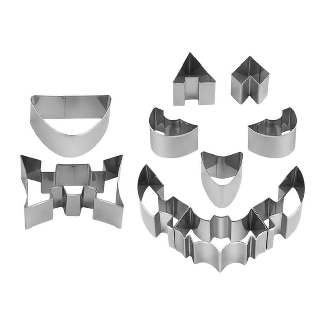GUOOL Outils de Sculpture de Citrouilles Ensemble de Sculpture de Citrouilles Pochoirs Professionnels en Acier Inoxydable 10 Pcs