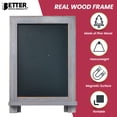 thumbnail image 4 of Letrero de pizarra Better Office Products enmarcado 9,5 x 14 cm, 4 of 7