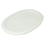 CorningWare F-15-PC 15oz French White Lids and F-16-PC 16oz French White Lids (2-Pack)
