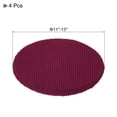 thumbnail image 2 of Unique Bargains Table Self-Stick Screw Hole Covers Stickers Red, 2 of 6