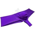 thumbnail image 4 of Botmois Men Pouch Drawstring Bathing Swimsuit Swimsuits Board Surf Trunks Bikini Swimming Boxer Briefs Purple L, 4 of 4