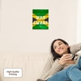 thumbnail image 2 of 3dRose, Image of the words wah gwan with jamaican flag, Museum Grade Canvas Wrap 8x10, 2 of 7