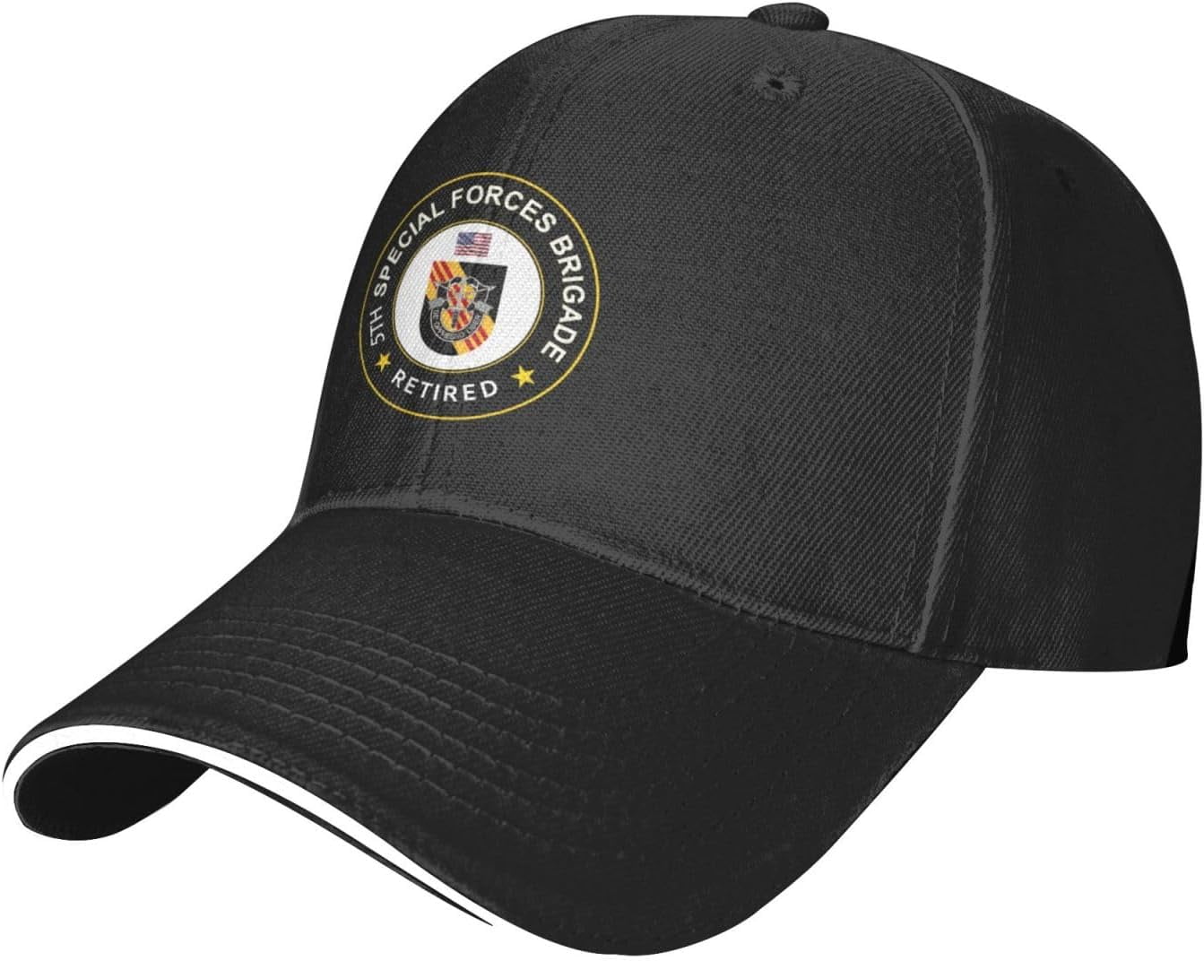 US Army 5th Special Forces Group Retired Baseball Cap Casquette