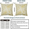 thumbnail image 4 of Sage Green Floral Pillow Covers 18x18 Set of 2 Spring Flower Vintage Chinoiserie Cream Decorative Throw Pillows Outdoor Country Farmhouse Pillowcases Square Cushion Case Decor for Home Sofa Couch Bed, 4 of 6