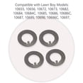thumbnail image 3 of LEFU for Lawn Mower Drive Gear Kit for 22\" Recycler Models - Replacement Parts Set with Pinion Gears, Thrust Washers, Retaining Clips, Springs, Keyways - for Various Toro and Lawn Boy Models, 3 of 10