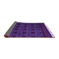 thumbnail image 2 of Ahgly Company Indoor Square Abstract Purple Modern Area Rugs, 7' Square, 2 of 4