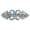 Aqua, variant on Faship Gorgeous Brown Yellow Crystal Floral Hair Barrette