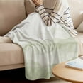 thumbnail image 5 of Sage Green Ombre Mountain Flannel Blanket for Bed, Nature Abstract Art Marble Soft Cozy Warm Couch Throw Blanket, Lightweight Fluffy Plush Bedding Blankets for Sofa Decor All Season 30"x40", 5 of 7