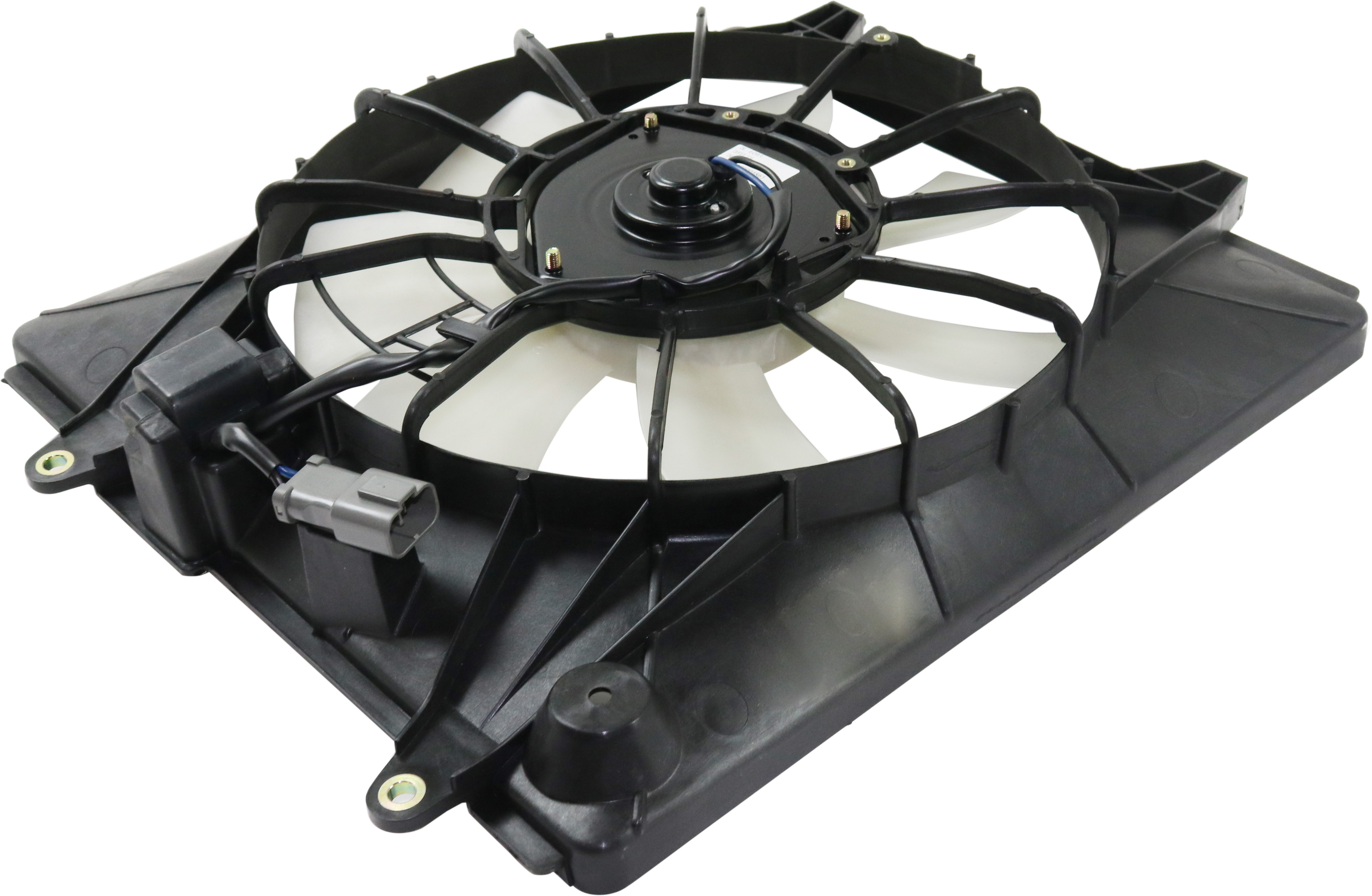 Replacement RBH190901 Cooling Fan Assembly Compatible with 2007-2009 Honda CR-V A/C Condenser