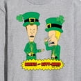 thumbnail image 3 of Beavis & Butthead - St Patricks Day - Men's Long Sleeve T-Shirt, 3 of 5