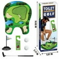thumbnail image 6 of Olilia Toilet Golf Game, Funny Toilet Set Gag Gift for Men, Cool White Elephant Gift for Adults, Hilarious Prank Birthday Gift Idea Present for Golfer, Husband, Dad, Brother and Boyfriend, 6 of 6