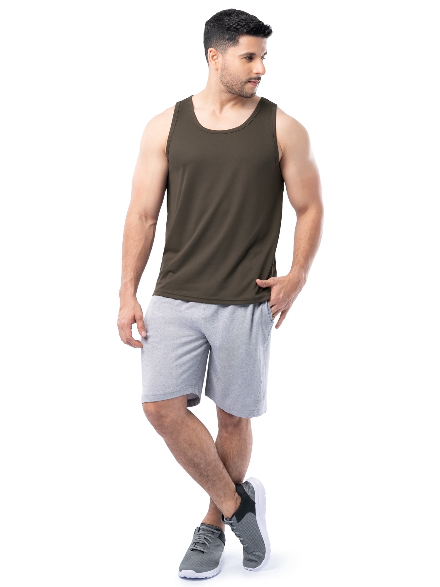 Athletic Works Men's Core Active Tank Top, Sizes S-5XL and Big & Tall Sizes MT-4XLT