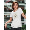 thumbnail image 2 of White-Throated Sparrow T-Shirt Women -John James Audubon Designs, Female 5X-Large, 2 of 4