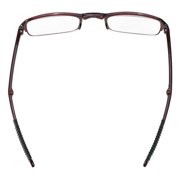 Gafas Portátiles Plegables Livianos Plegables Fatiga De Vidrio Presbitópico Aliviar Gafas De Lectura Rojo 3.0